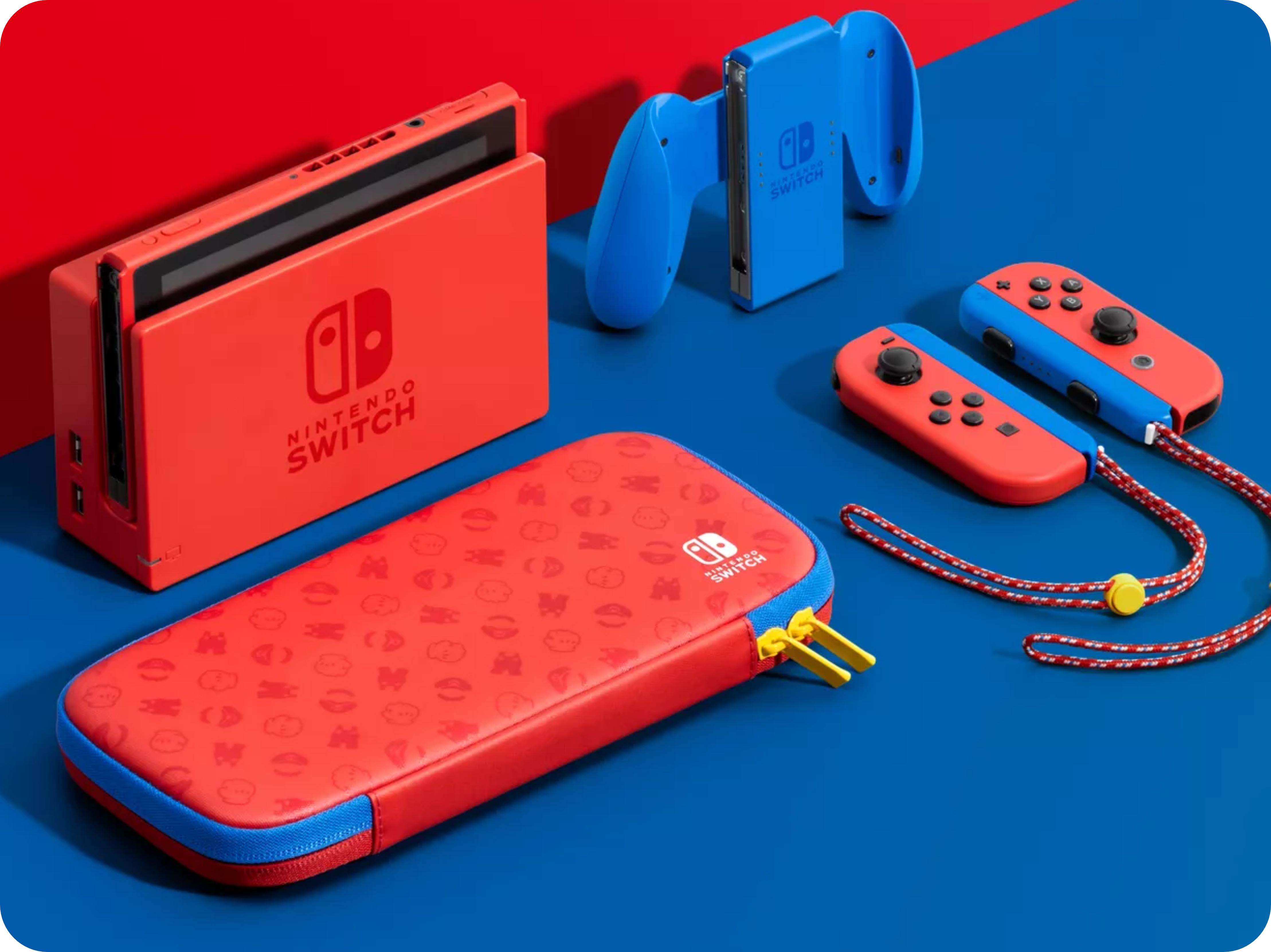 Nintendo will launch a new Mario Red and Blue Switch in February