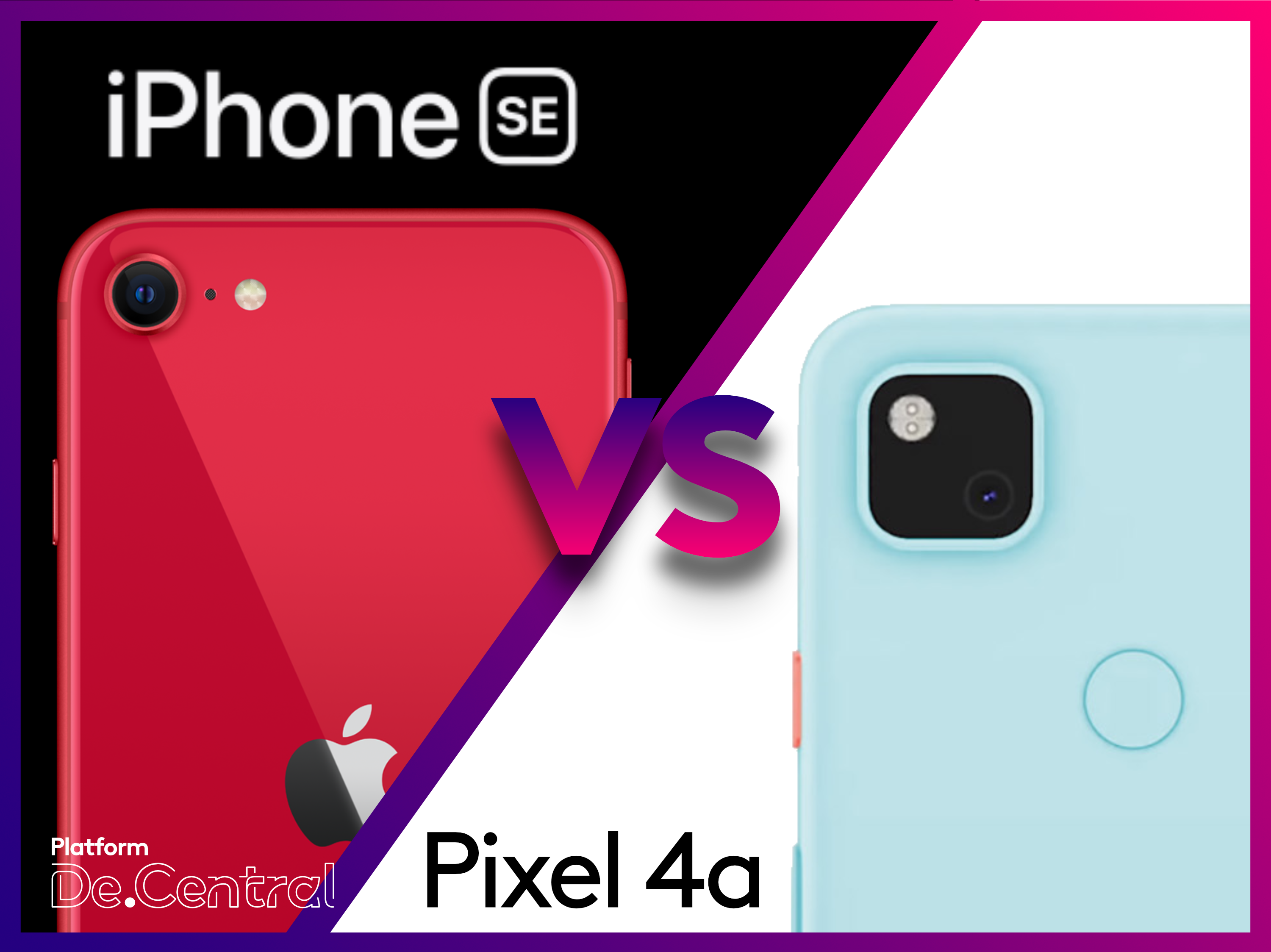 iPhone SE vs Pixel 4a