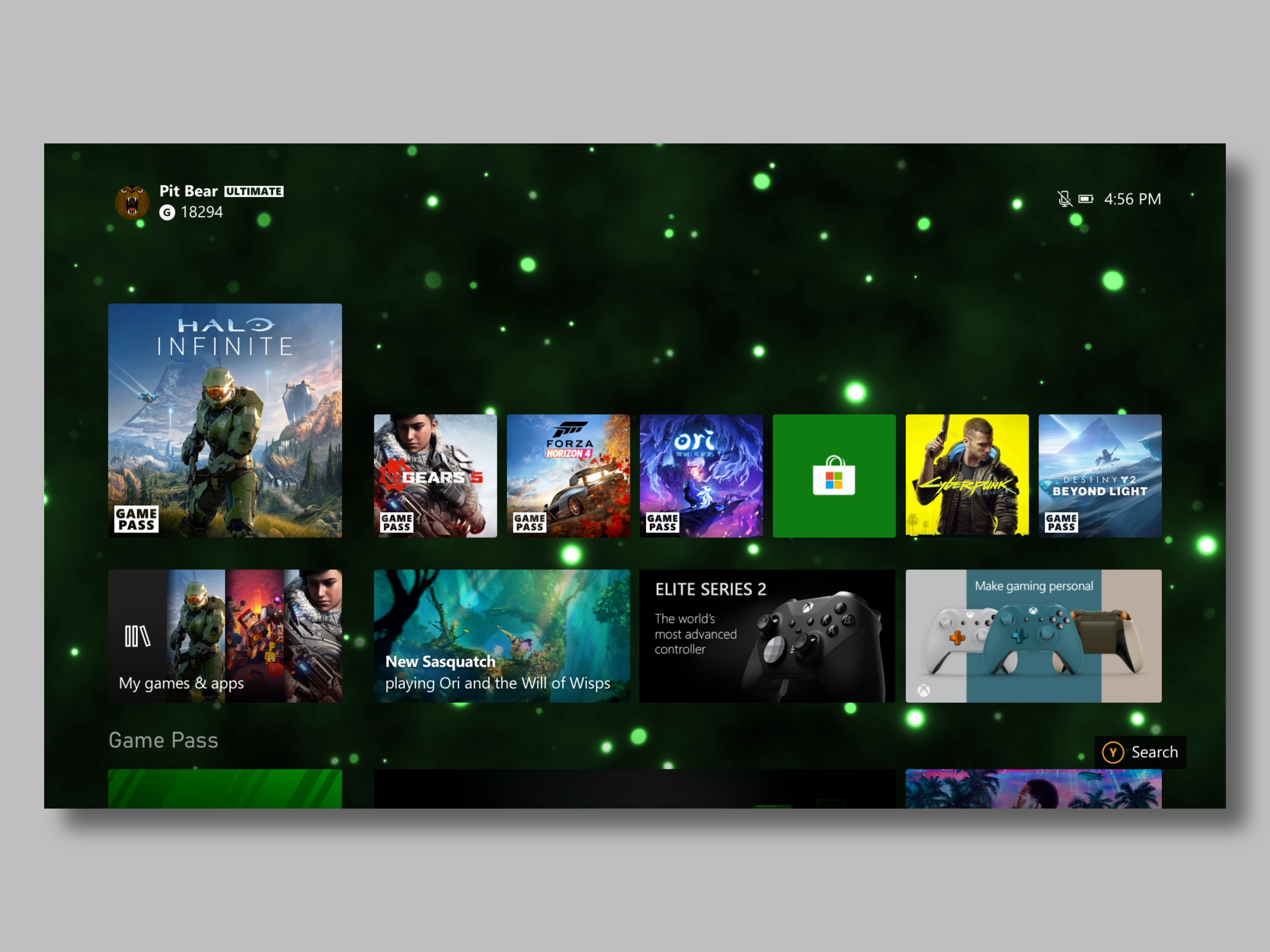 Xbox Insiders are getting new dynamic backgrounds and more