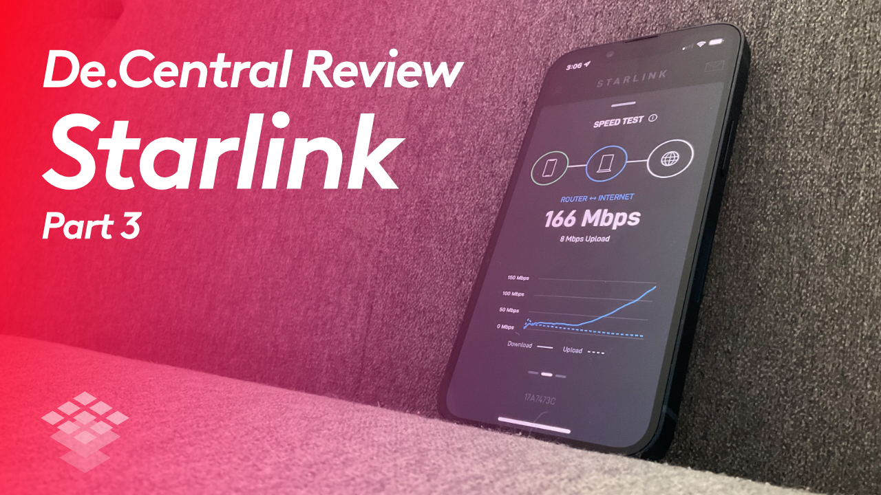 De.Central Review | Starlink speed and reliability: Part 3
