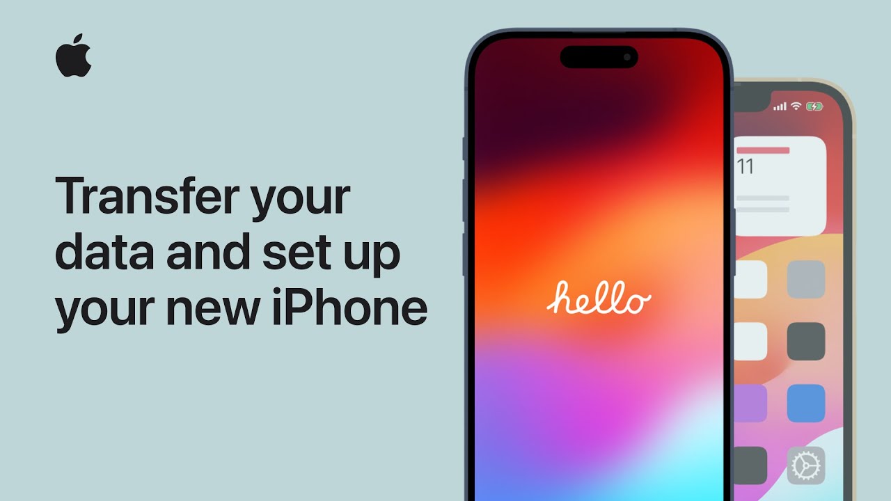 How to transfer your old iPhone data and  to your new iPhone and set things up